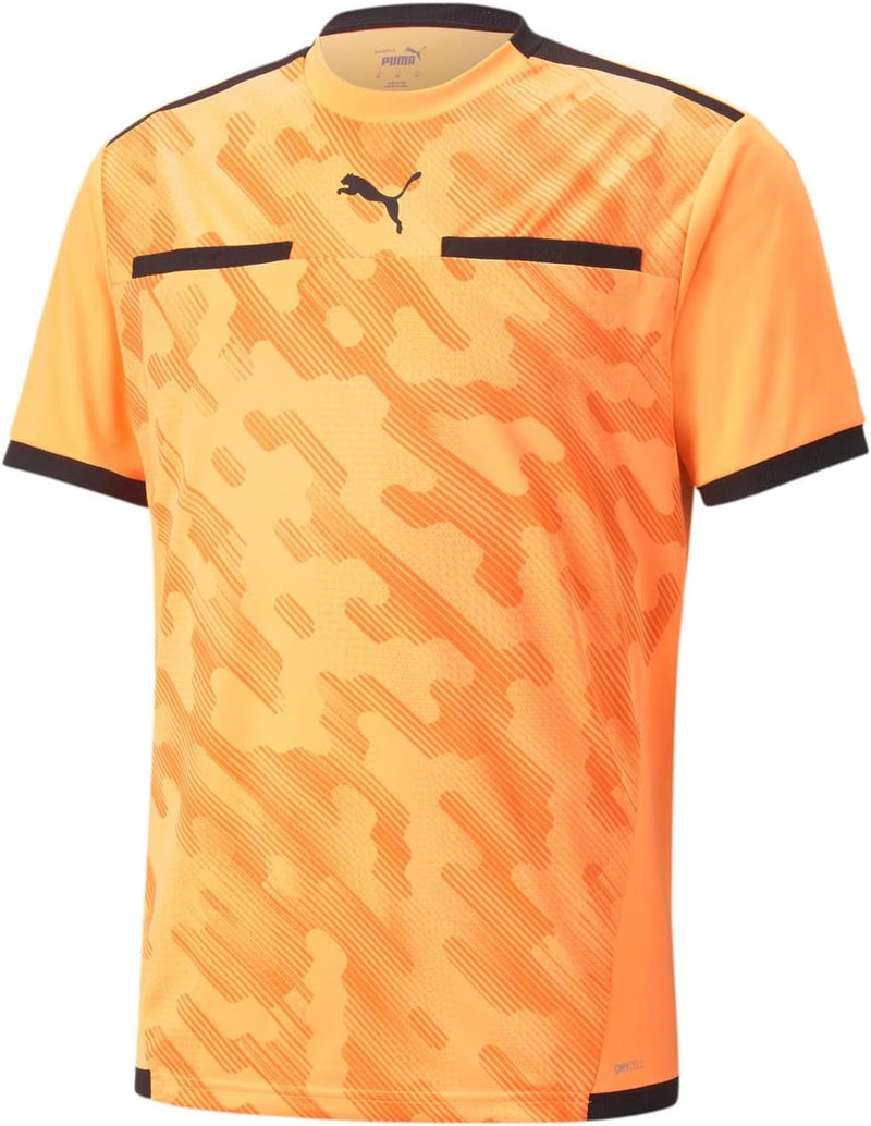 PUMA Herren Teamliga Schiedsrichtertrikot Schiedsrichter-Shirt M Neon Citrus-puma Black, M Neon Citr