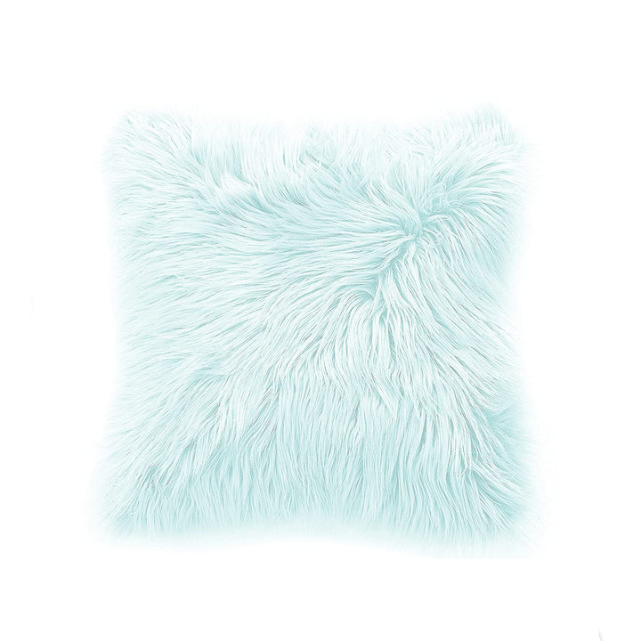 Teppich Wölkchen Fellkissen Kissenbezug mit Füllung - Sofakissen, Couchkissen, Kuschelkissen, Dekoki