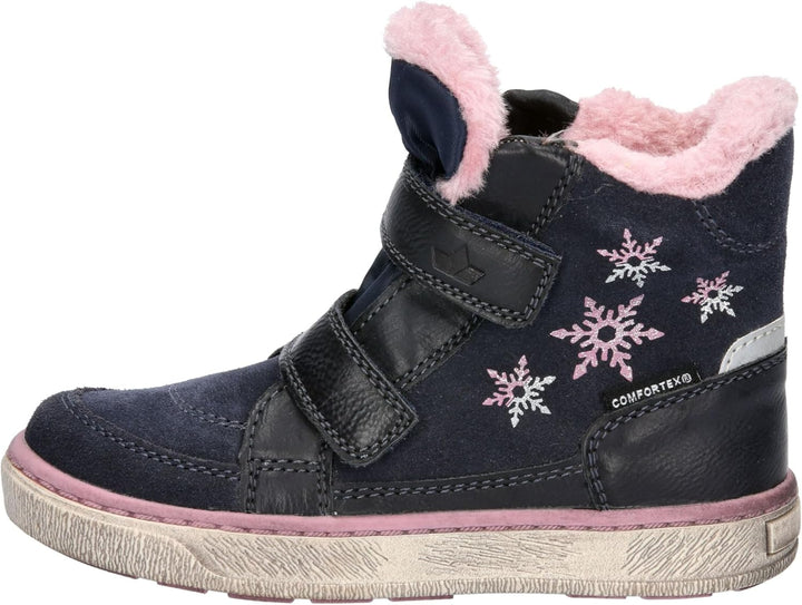 Lico Mädchen Sandrine VSchneestiefel 27 EU Marine Rosa, 27 EU Marine Rosa