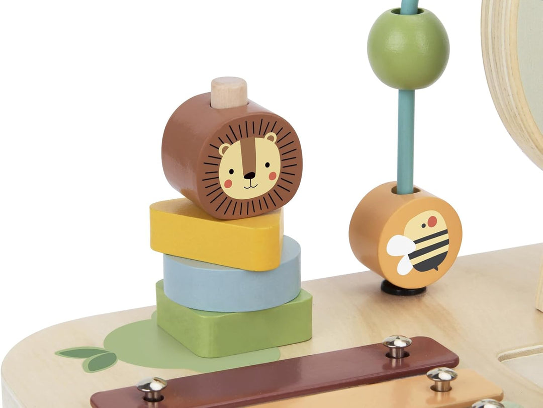 TOOKY TOY Holzspielzeug Kinder Viereckiger Tisch Activity - Forest
