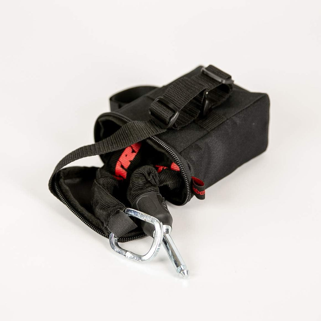 Haberland Herren 2179431050 Satteltasche, Schwarz, 15x8x11cm