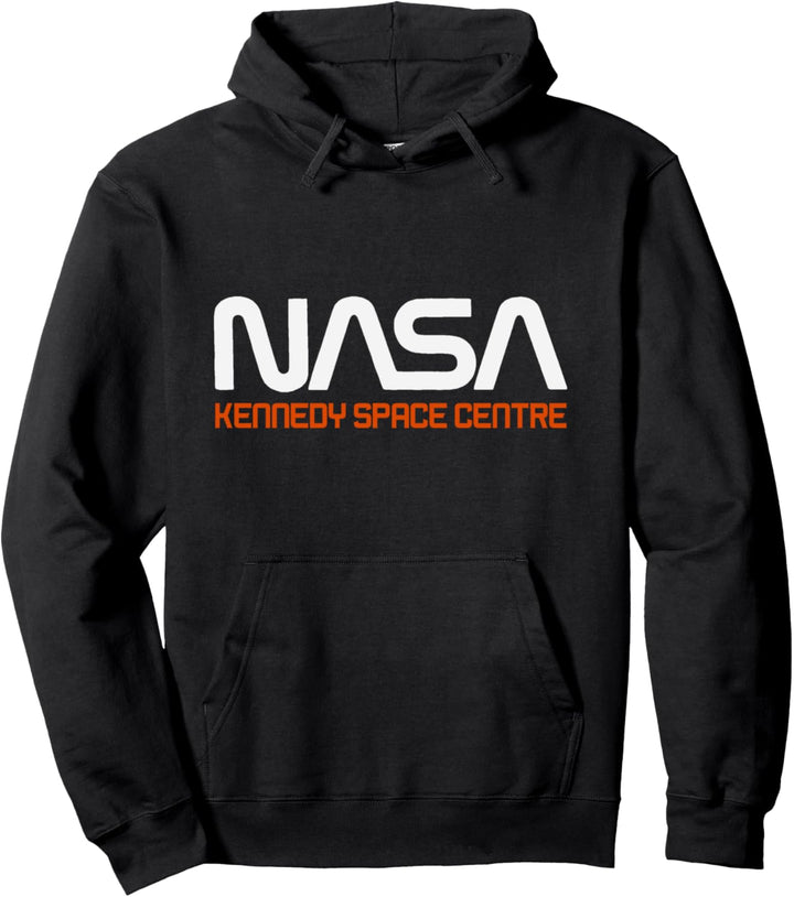 NASA Kennedy Space Center Rakete Text Pullover Hoodie