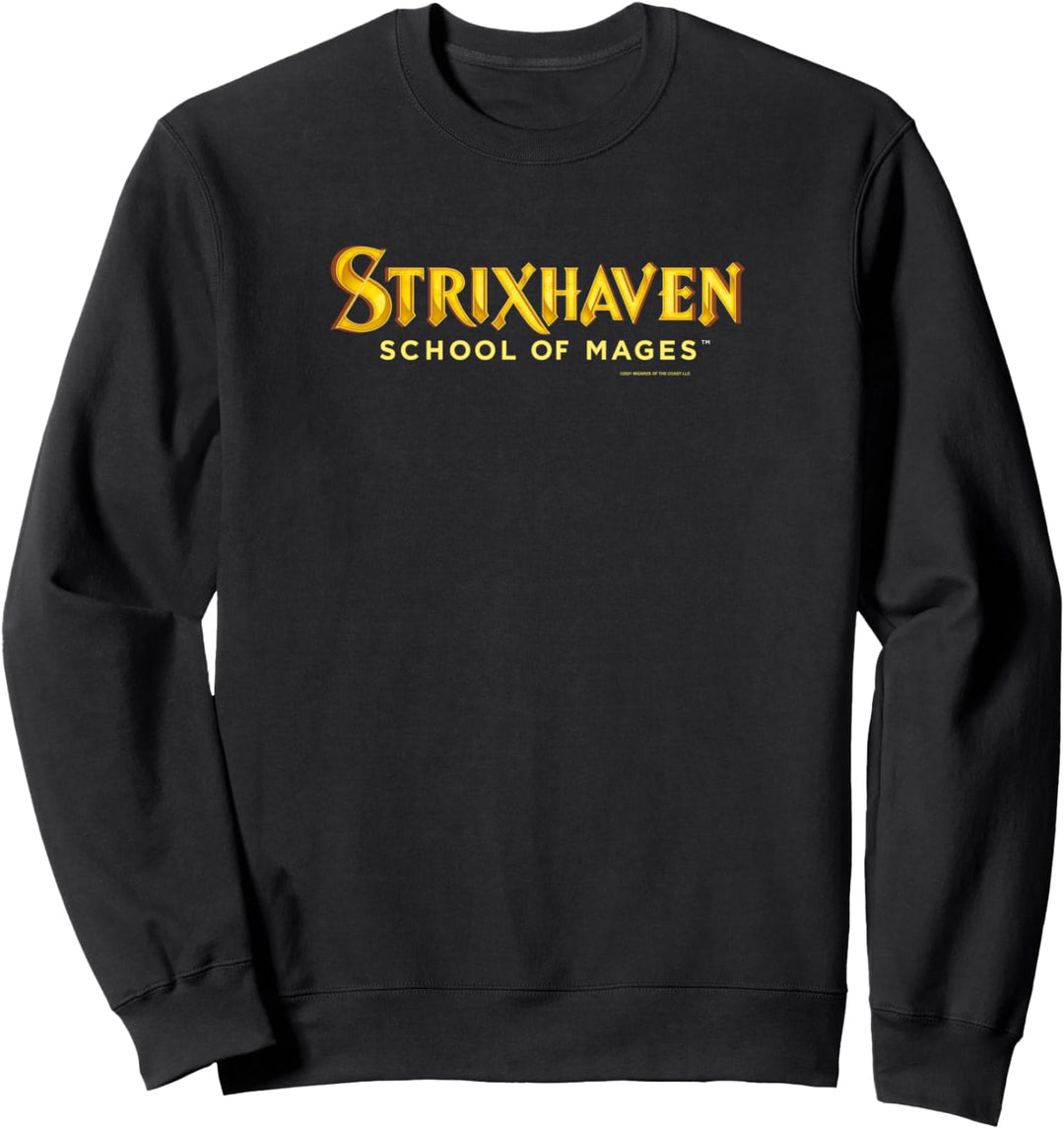 Magic: The Gathering Strixhaven Chest Logo Gold Sweatshirt