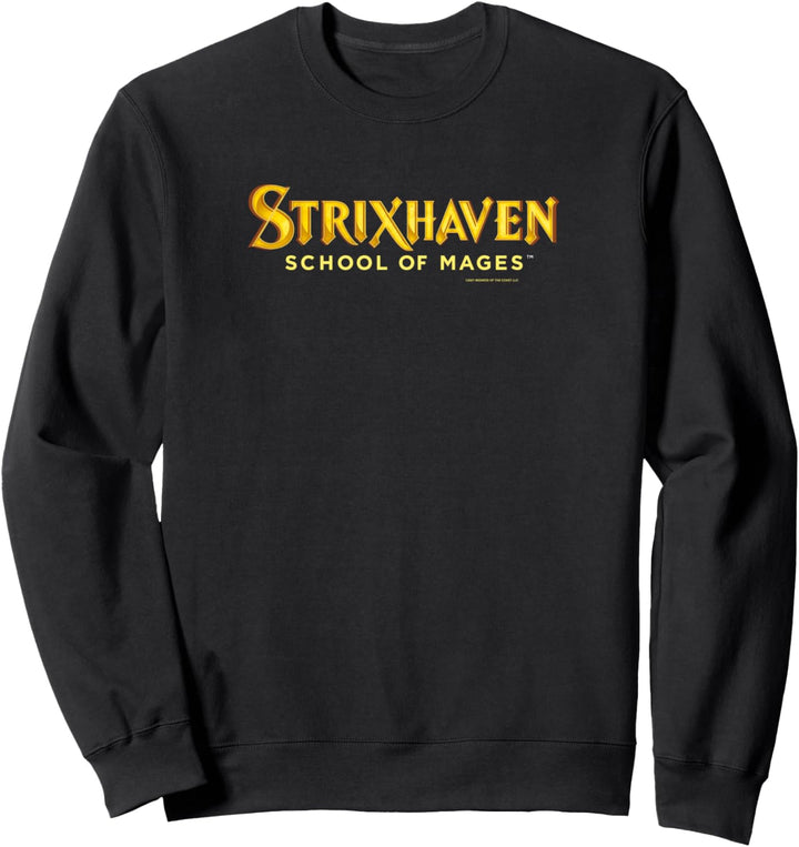 Magic: The Gathering Strixhaven Chest Logo Gold Sweatshirt