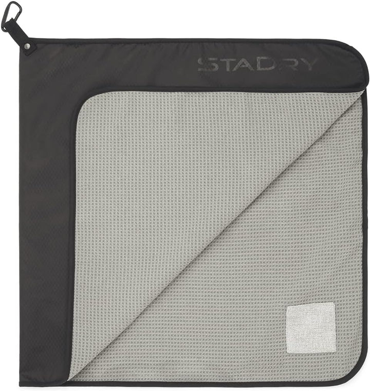 Titleist StaDry Performance Handtuch Schwarz, Schwarz