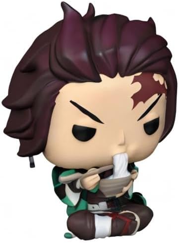 Funko Pop! Animation: Demon Slayer - Tanjiro mit Noodles - Vinyl-Sammelfigur - Geschenkidee - Offizi