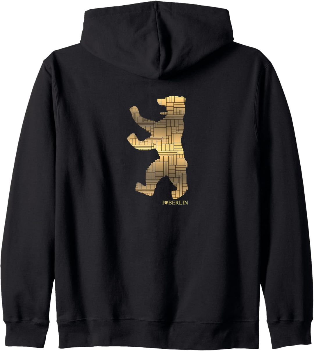 Berlin Design - Berliner Bär - I Love Berlin Kapuzenjacke