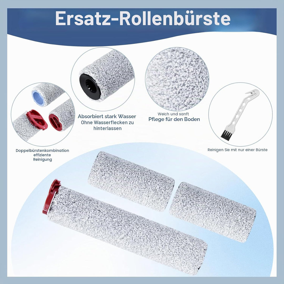 Bürstenrolle Filter Ersatzteile für Roborock Dyad Pro/Dyad Pro Combo Nass Trockensauger Kabelloser Z