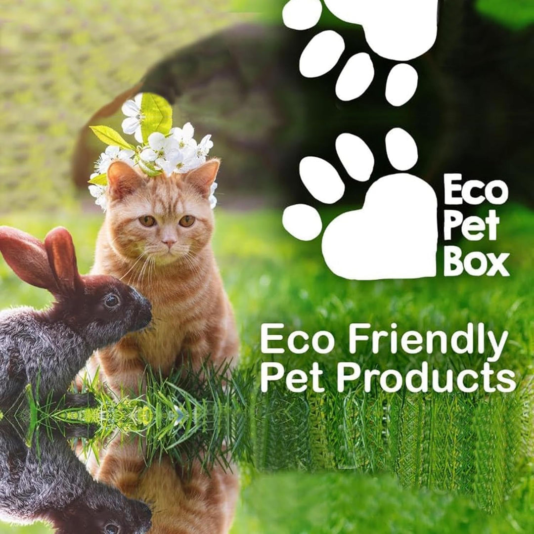 22L Bio Katzenstreu Pellets – natürliches & kompostierbares Katzenstreu aus Heu, ökologisches Einstr
