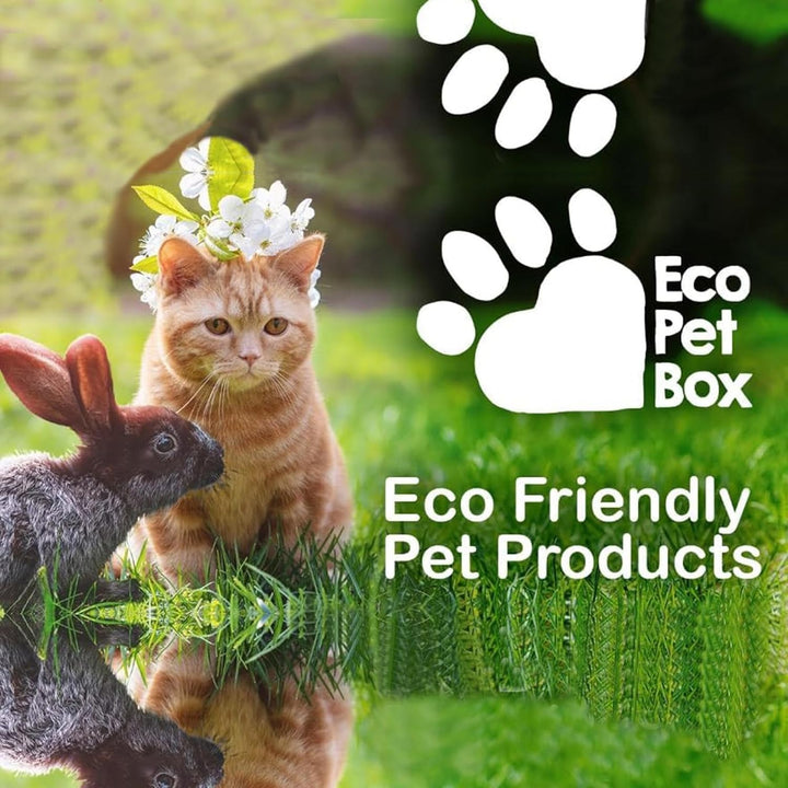 22L Bio Katzenstreu Pellets – natürliches & kompostierbares Katzenstreu aus Heu, ökologisches Einstr