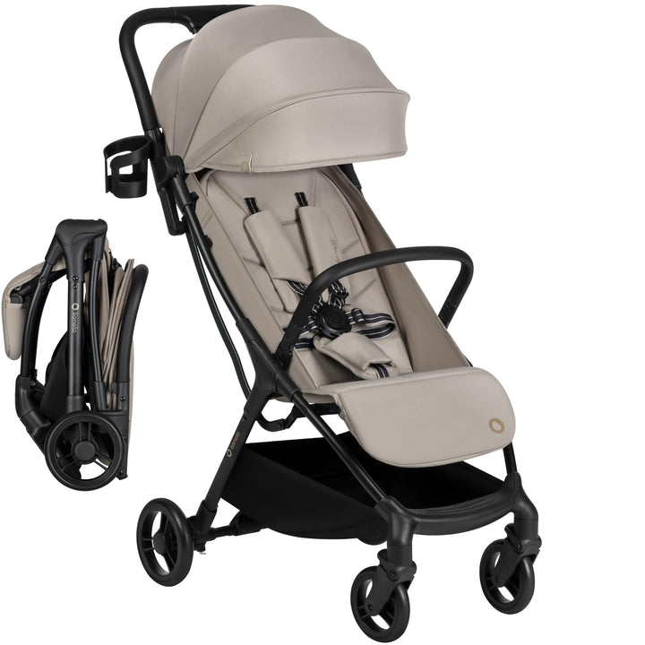 Lionelo Agia Reisebuggy Bis 22 kg, Leichter Buggy Kinderwagen ab 6 Monaten, Klein Zusammenklappbar m