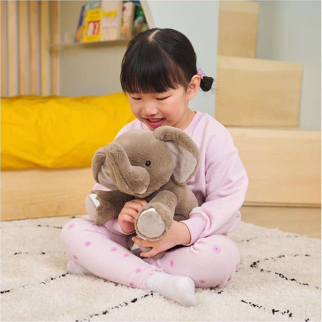 GUND Chai Elephant Plüsch, Premium-Stofftier ab 1 Jahren, Grau, 25,4 cm Elefant, 25,4 Cm, Elefant, 2