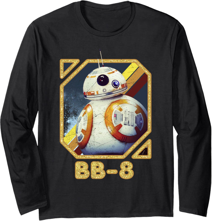 Star Wars BB-8 Retro Roller Stripe Langarmshirt