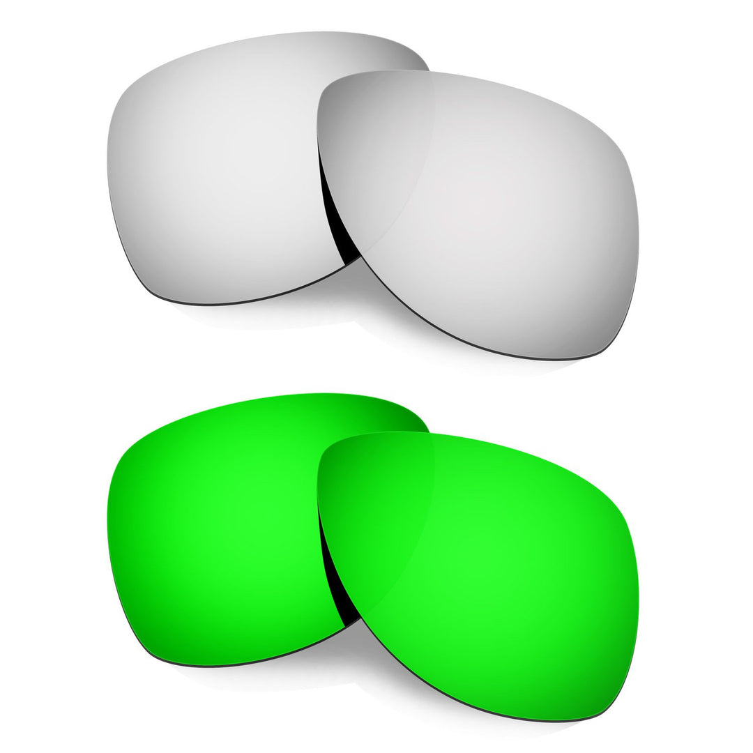 HKUCO Plus Mens Replacement Lenses For Oakley Dispatch 2 - 2 pair