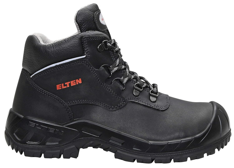 ELTEN Sicherheitsschuhe LUTZ S3 HI, Herren, Leder, Stahlkappe, leicht, robust, Schwarz, Grösse: 47,