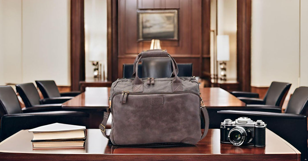 Pride & Soul 47312 - Laptoptasche MYSTIFY S, Schultertasche für 15 Zoll Notebooks, Umhängetasche aus