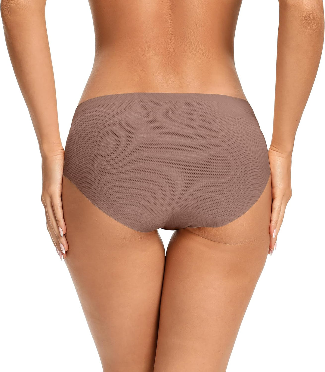 VOENXE Nahtlose Slips Damen Mehrpack,Seamless Hipster Unterhosen Frauen,Ohne Naht Unterwäsche,Microf