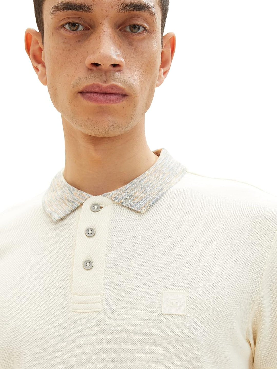TOM TAILOR Herren Basic Poloshirt XL 18592 - Vintage Beige, XL 18592 - Vintage Beige