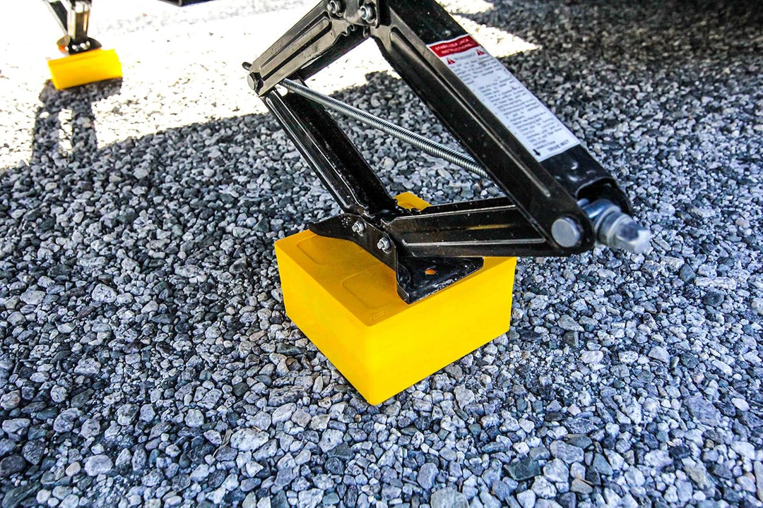 Camco 44500 Nivellierblockkappe, bietet stabilere und sicherere Oberfläche für Wagenheber oder Stabi
