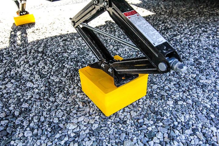 Camco 44500 Nivellierblockkappe, bietet stabilere und sicherere Oberfläche für Wagenheber oder Stabi