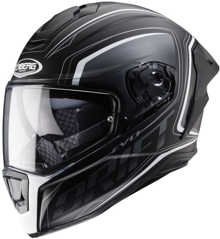 Caberg Helm DRIFT EVO INTEGRA MATT BLACK/ANTHRACITE/RED FLUO XL XXL matt black/anthracite/white