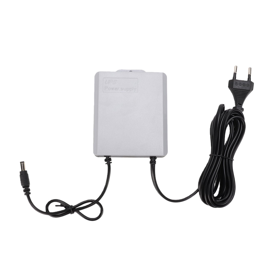 Walfront Mini-USV-Batterie-Backup, 12V 1,5A Netzteil mit 5400mAh, für WLAN-Router, Modem, Sicherheit