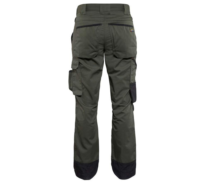 Blåkläder 71541835 Damen Garten Hosen, Armee-Grün / Schwarz, C36, C36