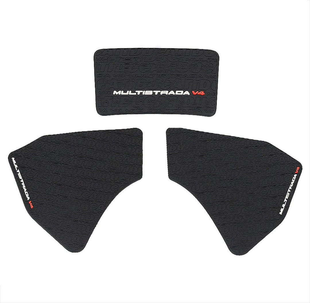 Tankpad Set kompatibel für Ducati Multistrada V4 Pikes Peak 2022 Aufkleber Kniepad