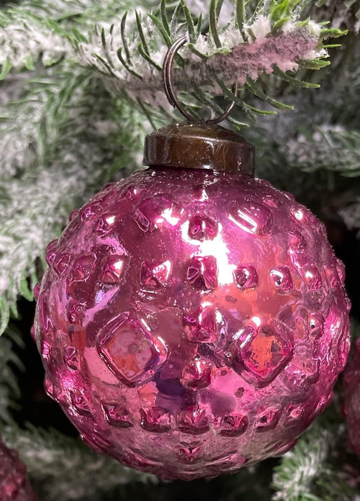 MC Trend 8er Set edle Luxus Glas Weihnachtskugeln Ø 8cm Weihnachtsbaum Kugeln Christbaumkugeln Weihn