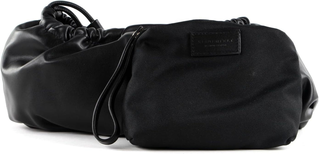 Seidenfelt stylishe Schultertasche Mysen lederfrei, Black