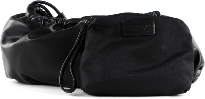 Seidenfelt stylishe Schultertasche Mysen lederfrei, Black