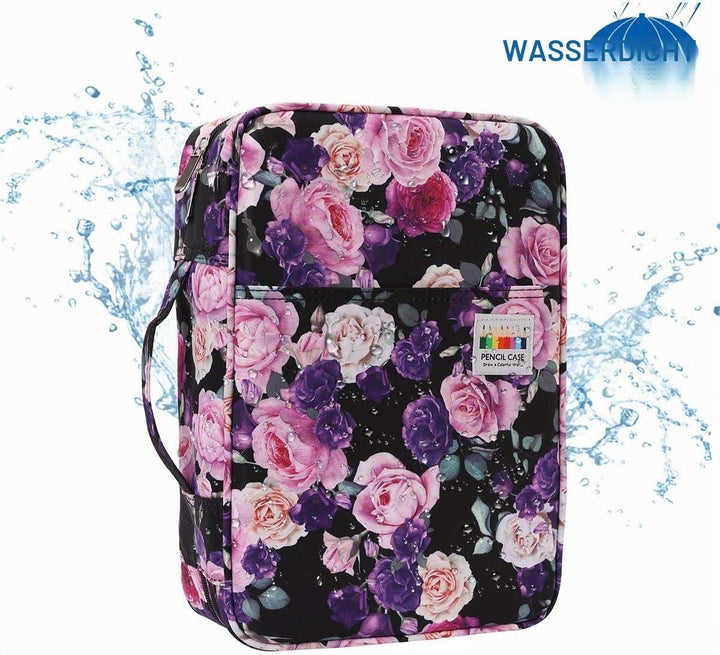 JAKAGO Federmäppchen Grosse Kapazität für 300 Stifte Aufbewahrung Buntstifte,Wasserdicht Pencil Case