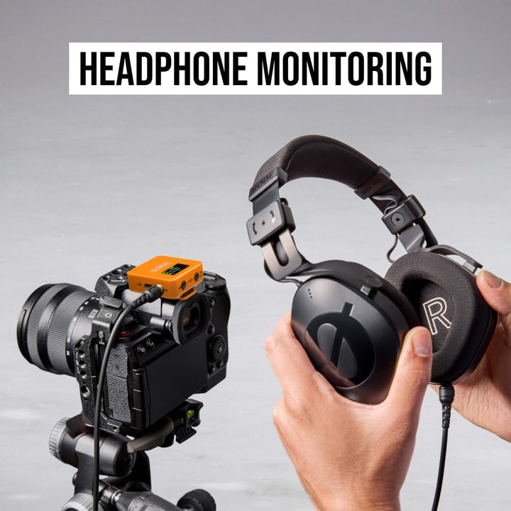 RØDE Wireless GO (Gen 3) – Kompakter kabelloser Mikrofon – Kristallklarer Klang, 32-Bit Float Aufnah