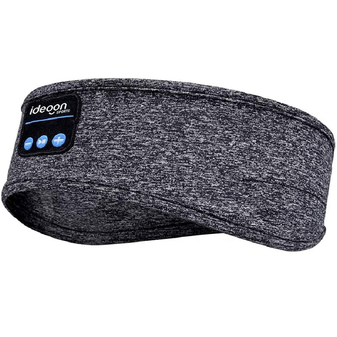 ideoon Smartes Kopfhörer-Stirnband, Bluetooth 5.4, Freisprecher & Sprachsteuerung, grau: Ein bequeme