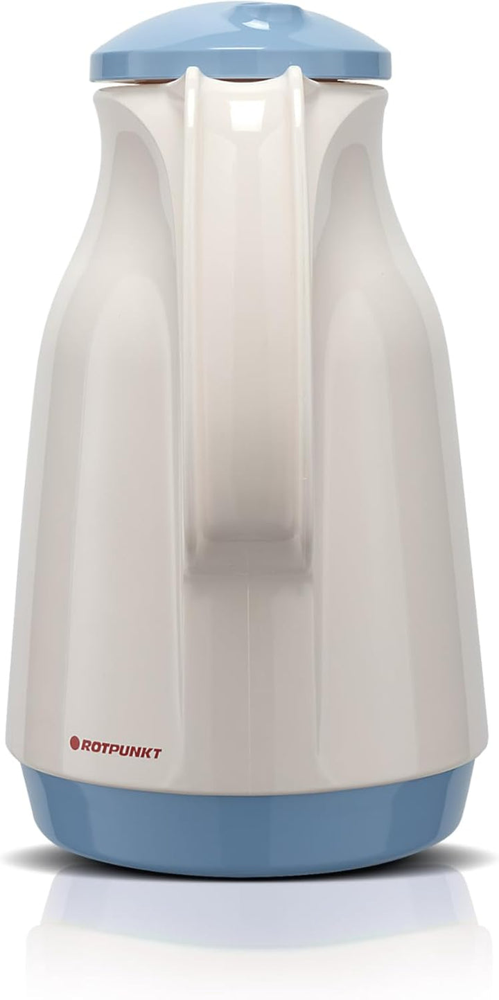 ROTPUNKT Isolierkanne 220 Bella 1,0 l | Zweifunktions-Drehverschluss | BPA Frei- gesundes Trinken |
