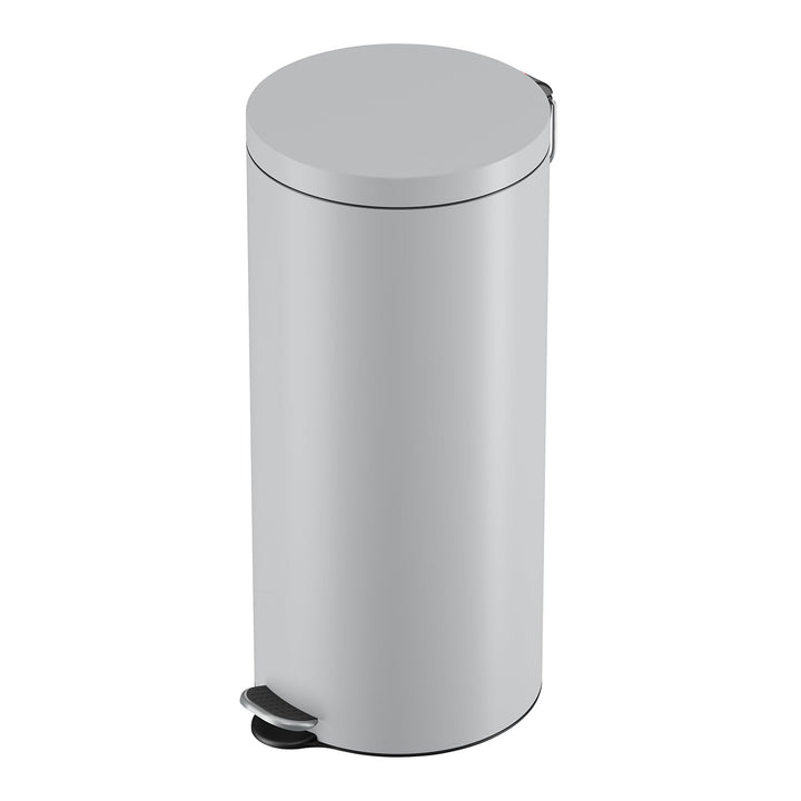 Hailo Selekta runder Tretmülleimer mit Soft Close Deckel - 30L Fassungsvermögen - herausnehmbarer In