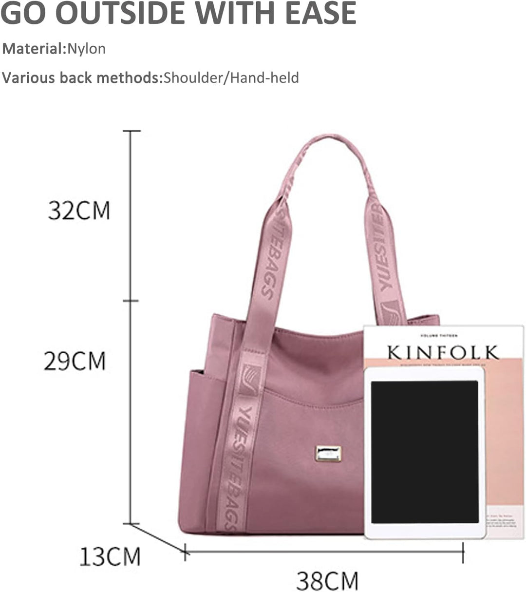 NICOLE & DORIS Schultertasche Damen Gross Handtasche Shopper Multi Tasche Umhängetasche Tote Bag Cas