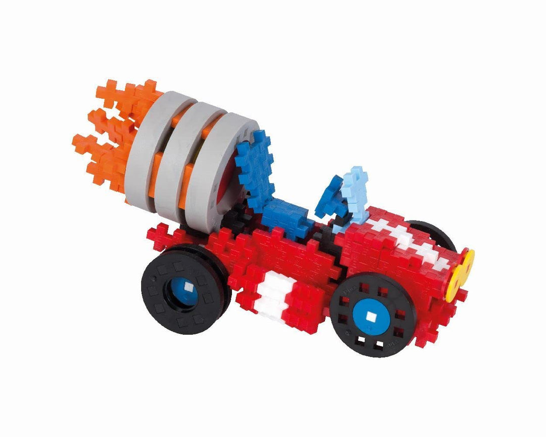 Plus-Plus 9607016 Kreativ-Bausteine, Learn to Build Fahrzeuge-Set, Konstruktionsspielzeug, PlusPlus