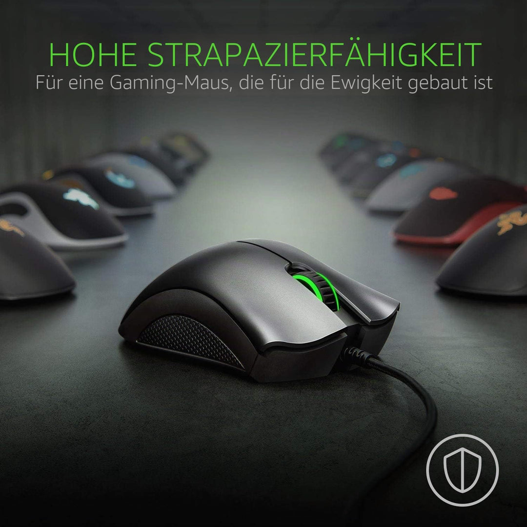 Razer DeathAdder Essential – 6.400 DPI Optical Sensor - 5 Hyperresponse Tasten - Gaming & Esports Ma