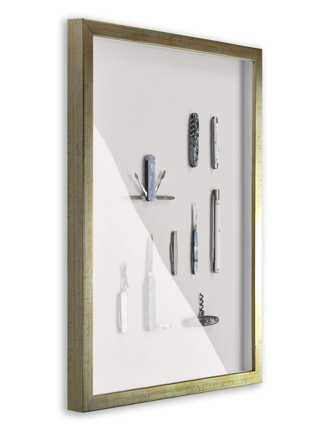 BIRAPA Objektrahmen Talon SPACE 55x75 cm Champagner 3D Bilderrahmen zum Befüllen, 55x75 cm Champagne
