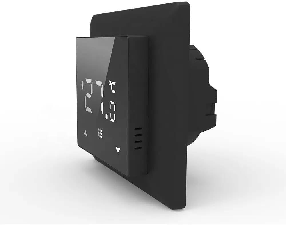 Sone Smart One Zigbee 3.0 Thermostat Fussbodenheizung Schwarz – Tuya Smart Home, Raumthermostat mit