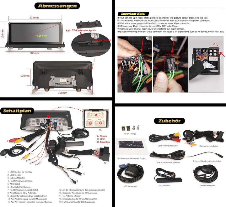 Erisin 10.25" Android 12 Autoradio GPS Navi für BMW X5 E70 X6 E71 CIC System Unterstützt CarPlay IPS
