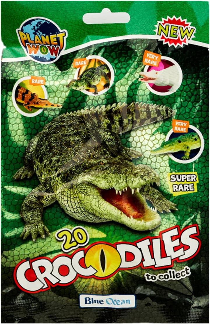 Generisch Blue Ocean Planet Wow/Crocodiles Krokodile/Figur 06 TOMISTOMA SCHLEGELII/Rare