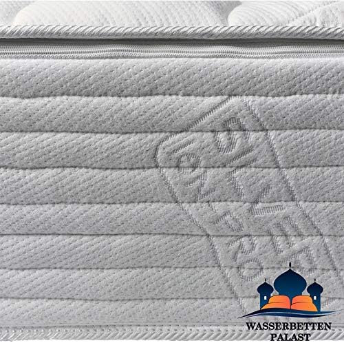 Premium Comfort Wasserbettbezug Silver-Line ION Protection mittig teilbar - alle Grössen - z.B. 180x