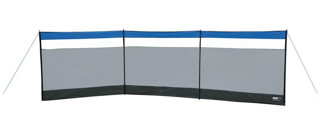High Peak Windschutz Mistral, Strandschutz mit Lichtquellenfenster, 4 Stahlgestänge, variabler Aufba
