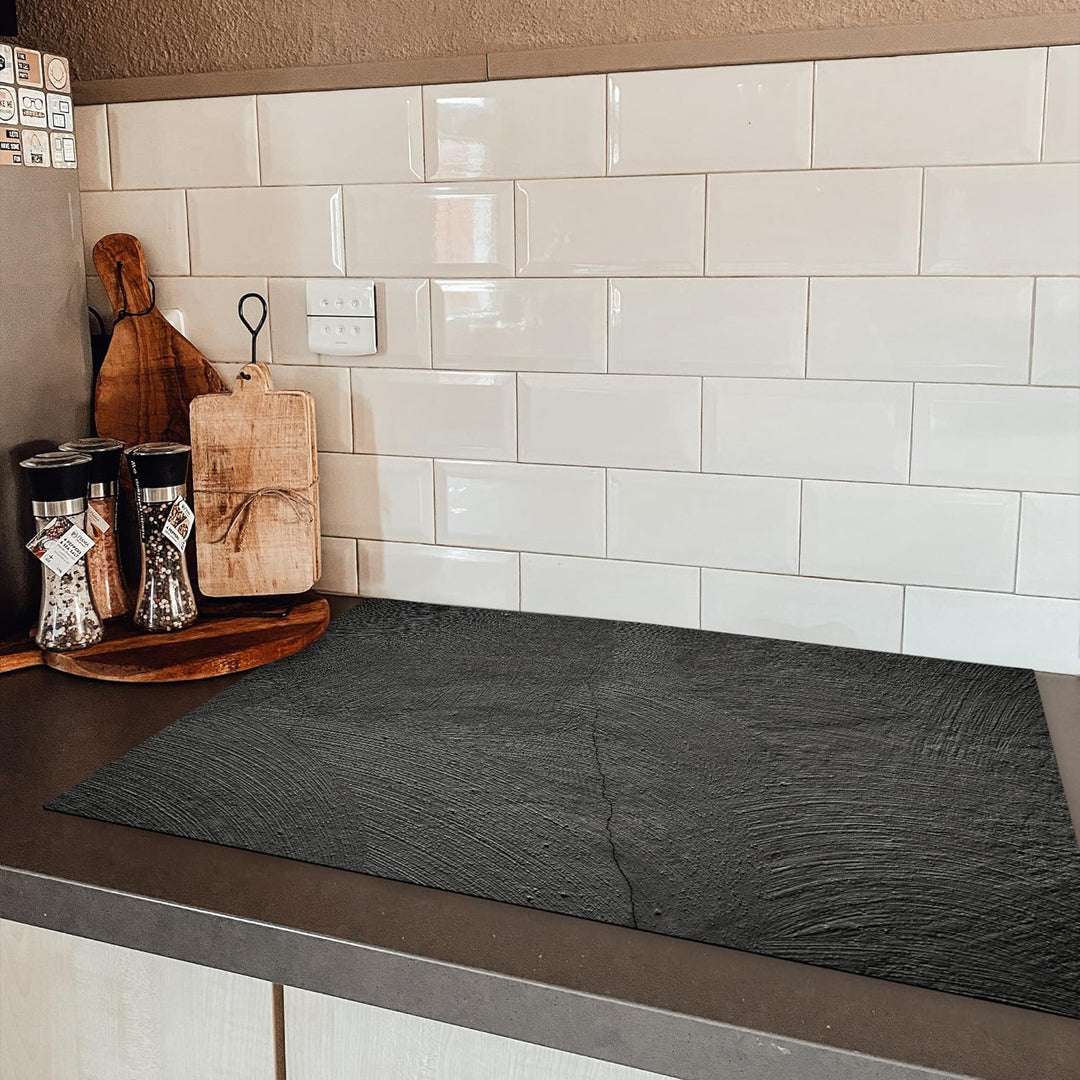 KitchenYeah© Herdabdeckplatte Einteilig Küche Herdabdeckung Ceranfeld Herdabdeckplatten Anti Rutsch