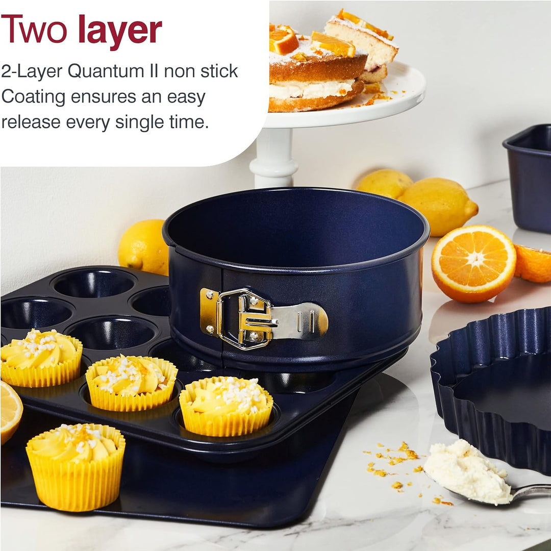 Zyliss E980199 Brotbackform, Antihaftbeschichtung, Carbonstahl, Dunkelblau, Ideal Zum Brotbacken, Br