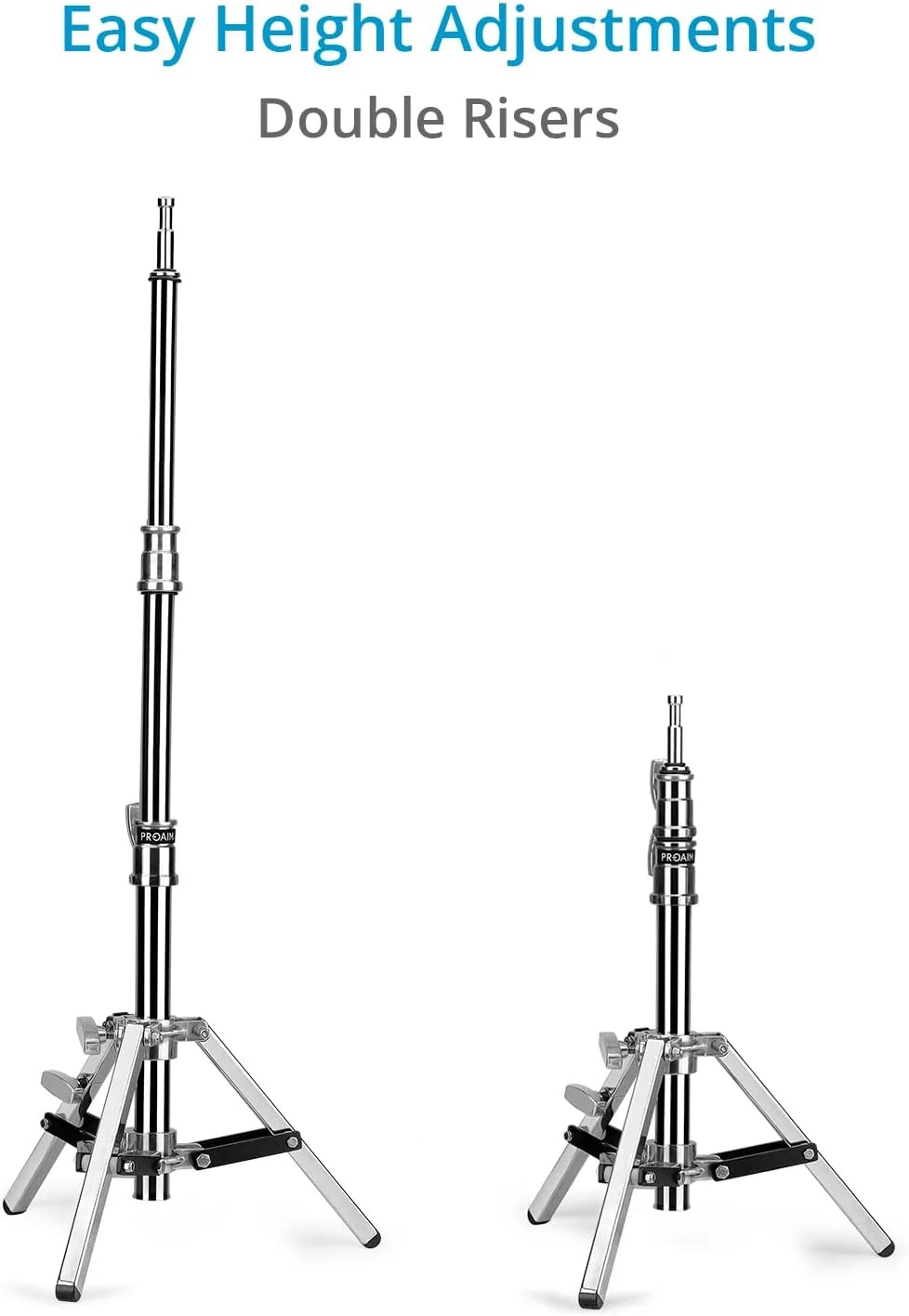 PROAIM Ninja TP-LNJB-01 Ständer für Leuchten und Studio-Fotografie. Traglast: 15 kg. Maximale Höhe: