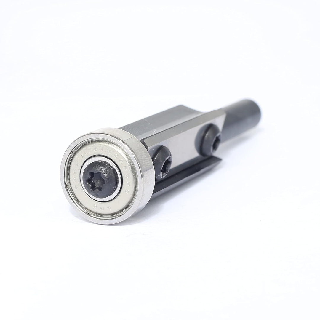 Sinoprotools Wendeplatten Bündigfräser,8mm Schaft Bündiger Fräser Schnittlänge 40mm,mit Austauschbar