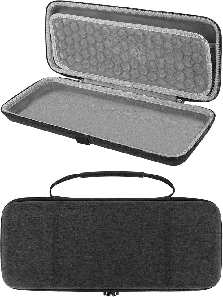 Geekria 65 % kompakte Tastaturhülle, Hartschalen-Reisetasche für 68 Tasten, kompakte Tastatur, kompa